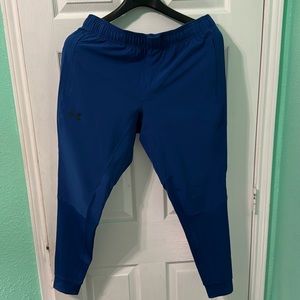 Under Armour Men’s Hybrid Performance Pants, Royal Blue Size Large